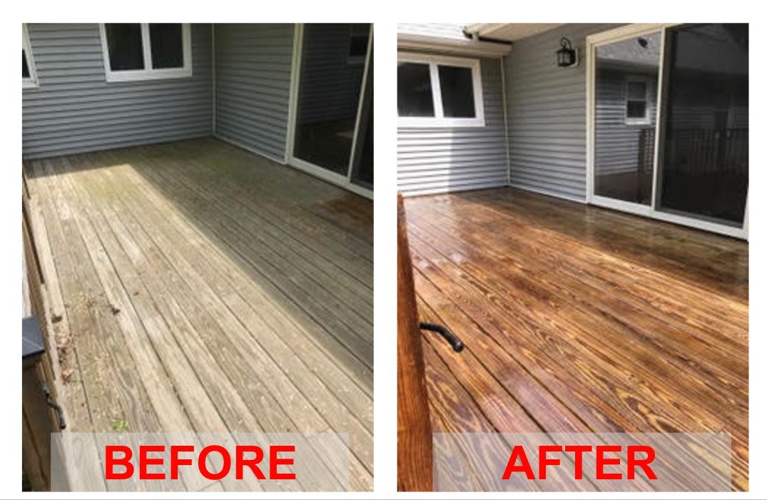 Power Washing Before-and-After Roof Cleaning Briarcliff NY